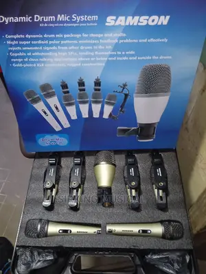 7 Sets Samson Dynamic Drum Microphone