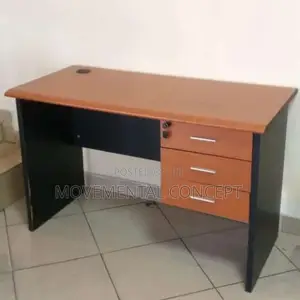 Office Table With 3 Side Drawers