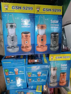 Solar Light And Solar Fan