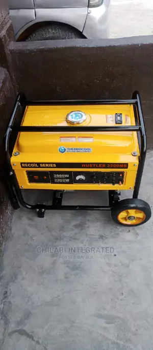 1 Month Old 3.75KVA THERMOCOOL HUSTLER 3500MS Generator Set