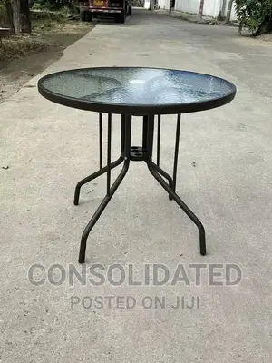 Outdoor Glass Table