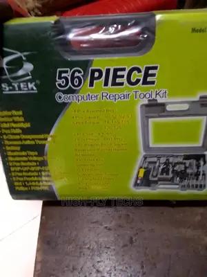 S-Tek Computer Repair Tool Kit - 56 Pieces