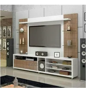 Trendy and Classic TV Shelf