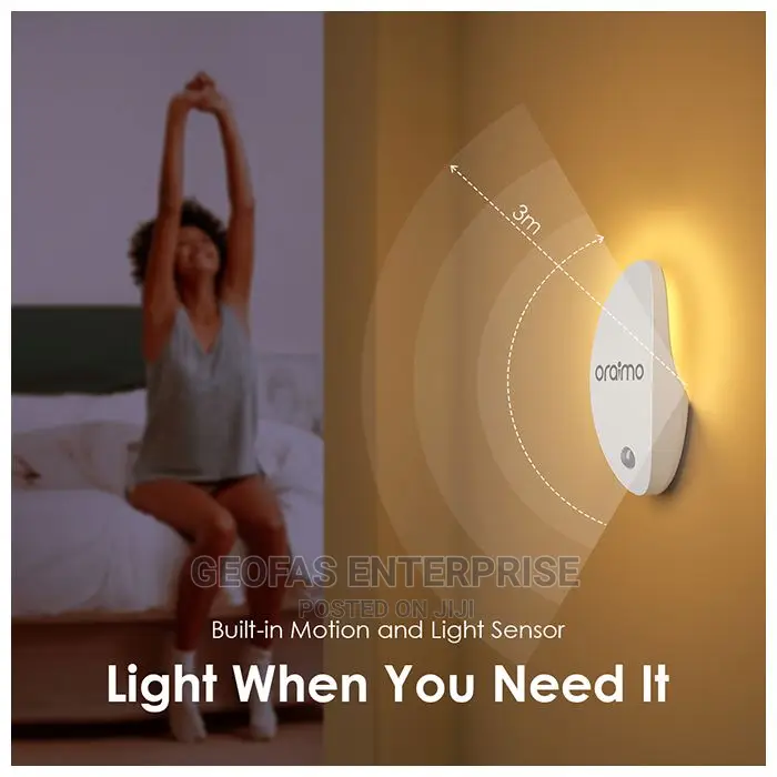 Oraimo Magnetic Automatic Night Light for Multiple Scenes