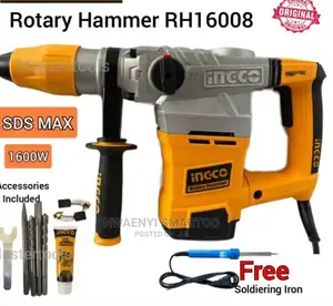 1600w Big Yarsh Hammer Drill