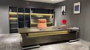 New Modern Executive CEO Office Table With Lights 3.2mtr