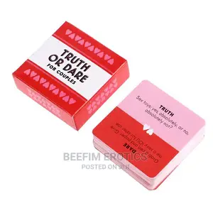 Truth and Dare Sex Card Game for Couple