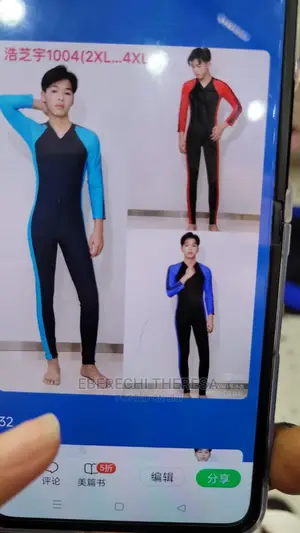 Long Overall Swimming Suit