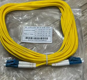 Lc-Lc Fiber Patch Cable 5m Duplex Single Mode Cord