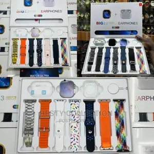 I20 Ultra Max Suit Smart Watch 7 Straps With Airpod Pro 2