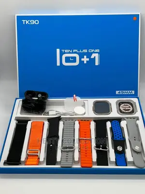 8 Strap Smartwatch and Airpods Series 8