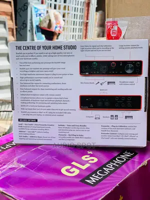 Focusrite Scarlett 4i4 Sound Card 3rd Gen Usb Audio Interfac