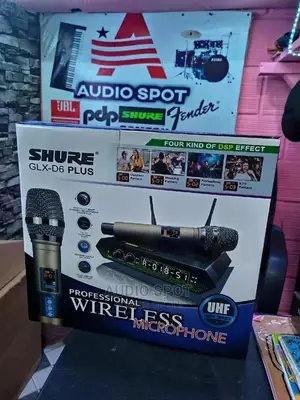 SHURE GLX-D6 Plus Professional Wireless Microphone