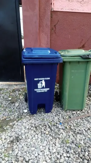 240 Litres Smart Lawma Waste Bins With 2 Rubber Wheels Lid