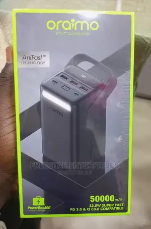 Oraimo 50000mah Power Bank. Oraimo 50000 Mah Power Bank.