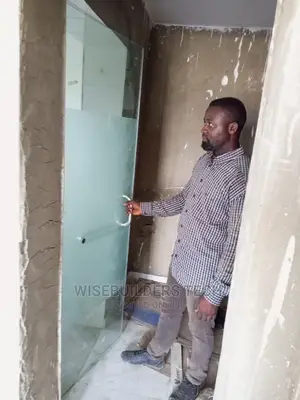 Toilet Glass Door