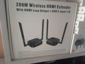 200m Wireless Hdmi Extender With Hdmi Loop Output + Usb C