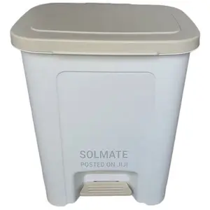 25 Litres Trashmi Plastic Foot Pedal Step-on Waste Bin