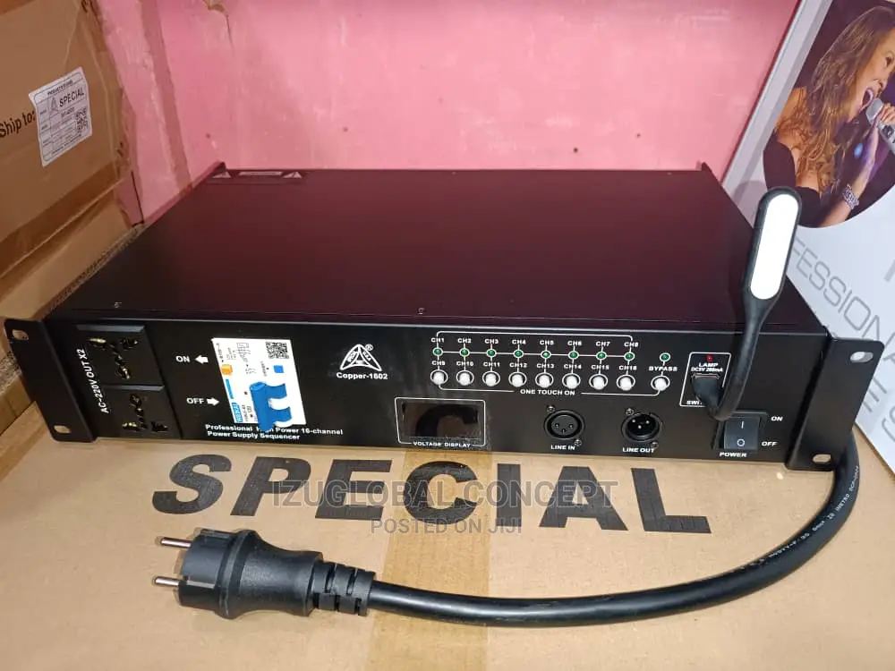 Professional 16 Channels Power Sequence