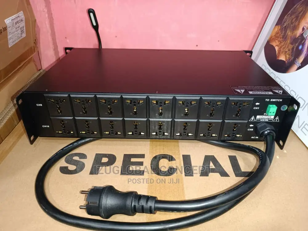 Professional 16 Channels Power Sequence
