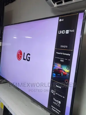 Lg 55” Uhd Tv With Netflix and Magic Remote