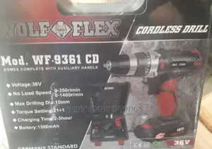 Matara Professional 36V Wolf Flex Cordless Drill WF-9361 CD
