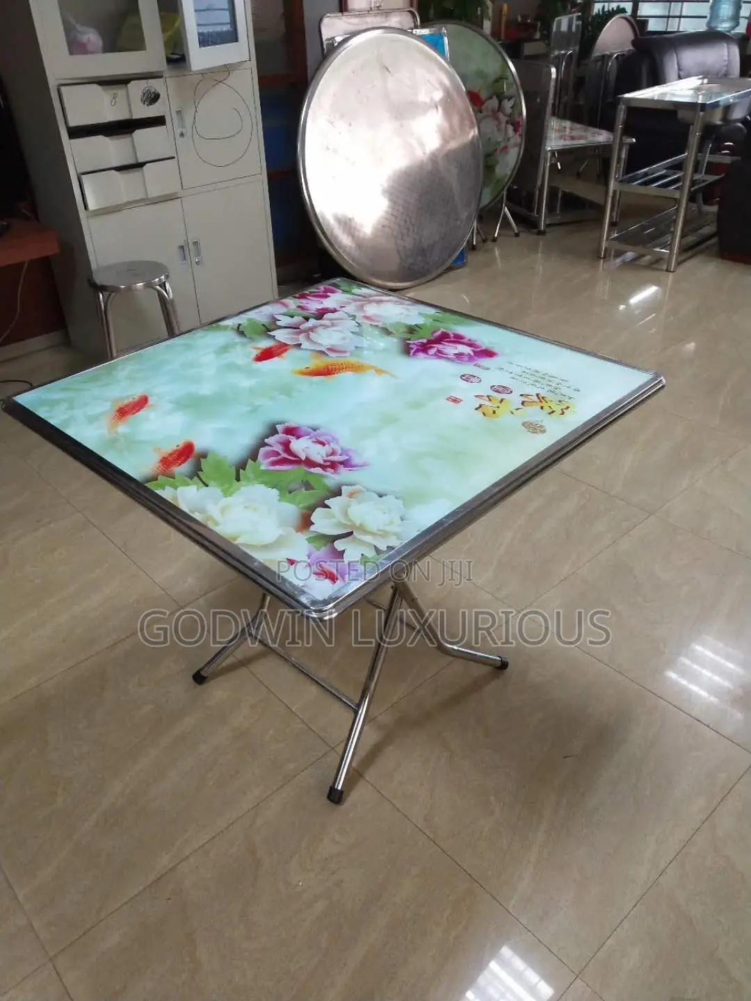 Stainless Square Table