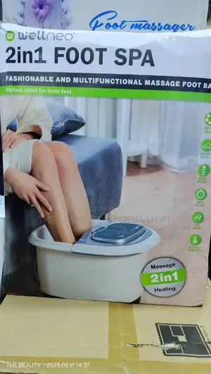 Foot Spa Wellneo Foot Spa Massager 500w Iwth Shower Option,