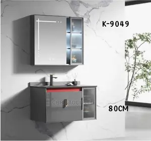 Cabinet Basin With Wall Mounted Mirror/