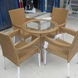 Rattan Table Set