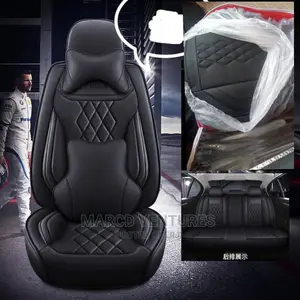 High Quality Leather Black Seat Cover.