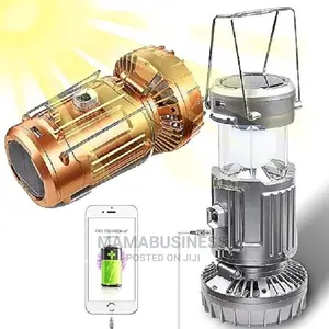 Rechargeable Solar Light and Solar Fan