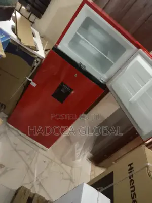 Hisense Refrigerator With Water Dispenser Ref 205 DRB (Red)