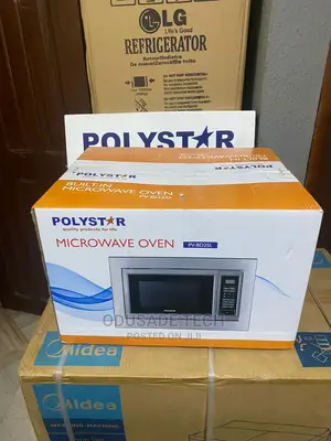 Polystar Black 25L Microwave Oven Pv-Bd25l With Grill