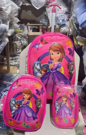 3in1 School Trolley Backpack