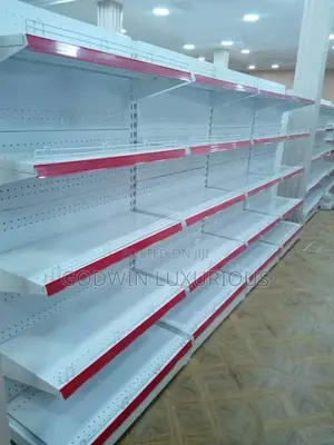Single Sided Supermarket Shelves