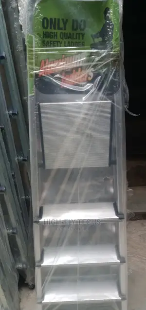 4 Step Aluminum Ladder Made in Turkey