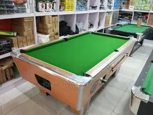 Supermax British Coin and Marble Snooker Table