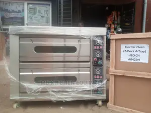 Industrial 4tray. 2 Deck Electric Oven