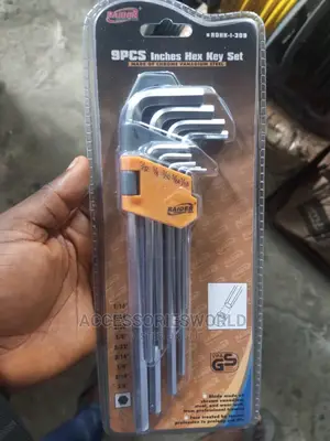 9pcs Allen Hex Key Set