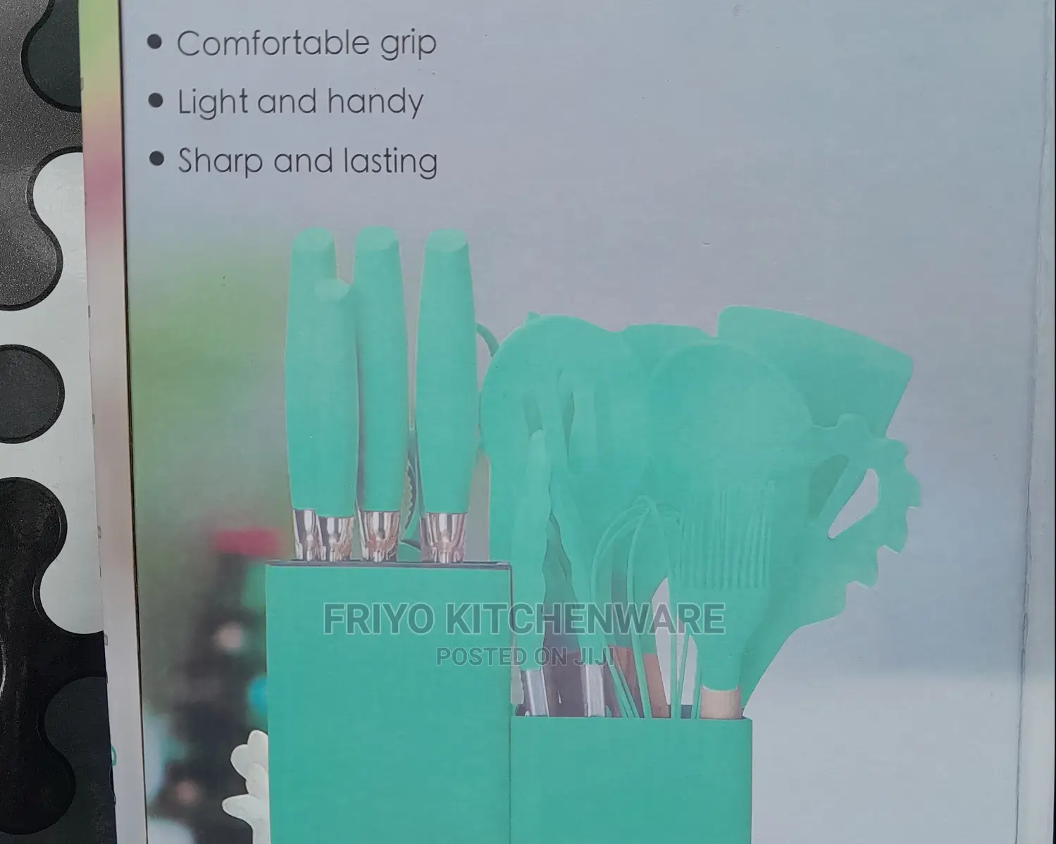 Silicon Spoon With Knife Set