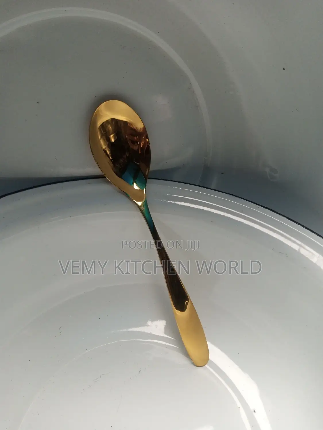 Gold Spoon Stainless Dozen
