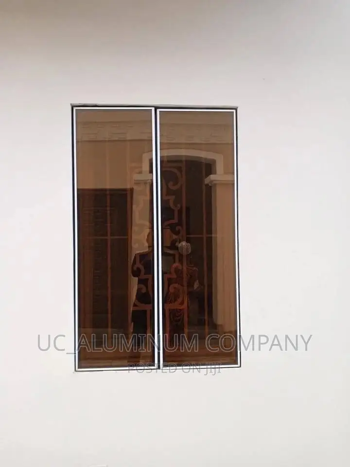 White Frameless Window