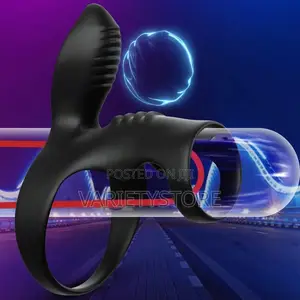 Delayed Ejaculation Penis Ring Vibrator Clitoral Stimulatior