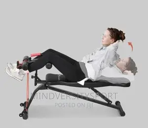 Sit-Up Bench With Leg Hold