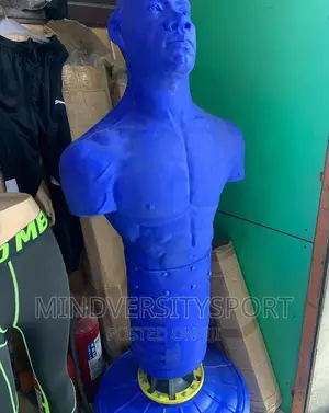 Blue Punching Dummy