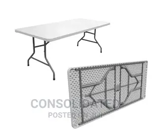 Foldable Rectangular Plastic Table