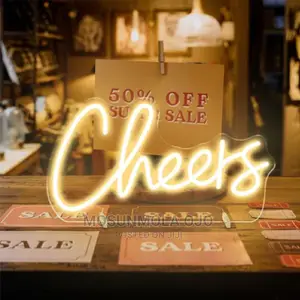Cheers Neon Signs for Wall Decoration