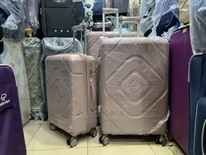 Set of Quality Jumbo Unbreakable Rubber Travel Luggage