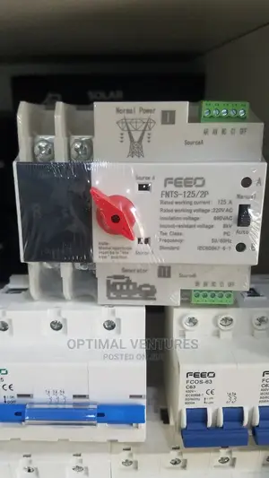 2p 125a Automatic Transfer Switch Regulator